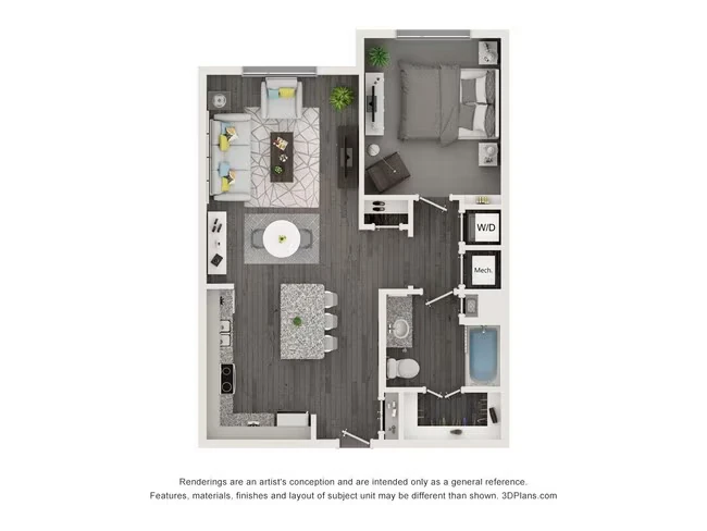 A3 - Essential Housing 4205 floor plan